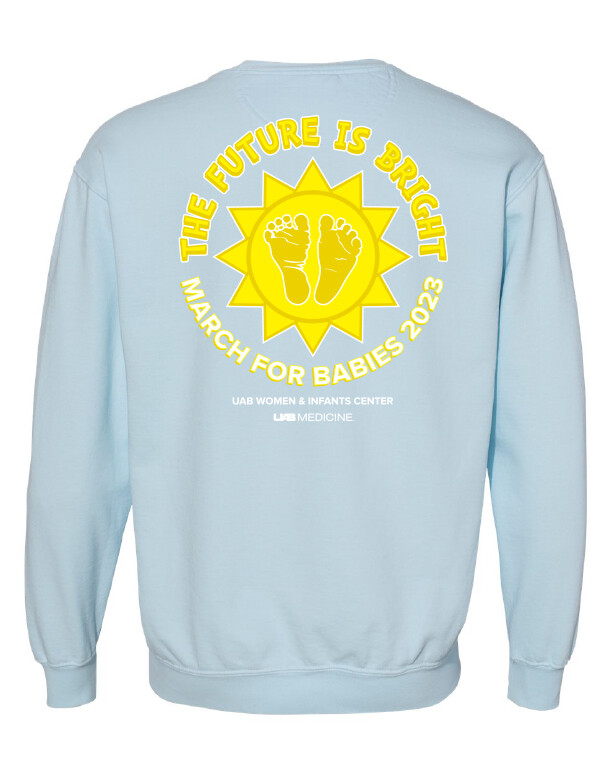 UAB Medicine March for Babies 2023 Comfort Color Sweatshirt Products