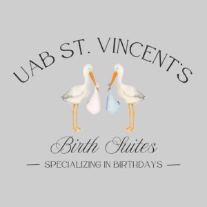 UAB St. Vincent’s Birth Suites Official T-Shirt & Sweatshirt