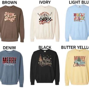 Comfort Colors Christmas Shirt Sale