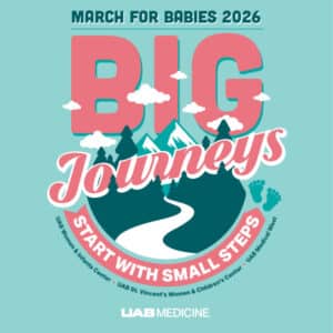 UAB March for Babies 2026 Official T-Shirt & Sweatshirt